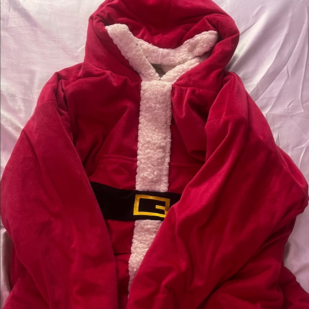 The Comfy Red Holiday Overside Hoodie so cozy!!